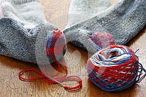 Darning socks