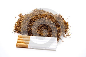 Darning tobacco with cigarets