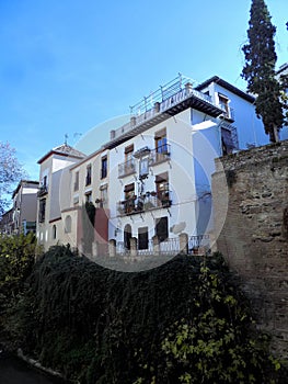 Darro river-Granada-Andalusia photo