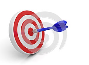 Dart arrow target goal reach