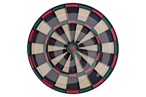 Dart board front view