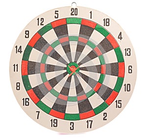 Dart target with arrows
