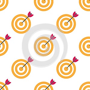 Dart target seamless background for your design