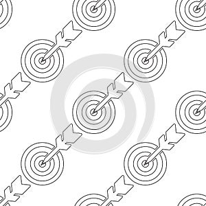 Dart target seamless background for your design