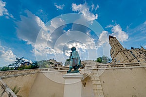 Dartagnan Statue in Gers, Southern France