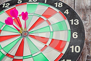 Dartboard (Darts Hit Target)