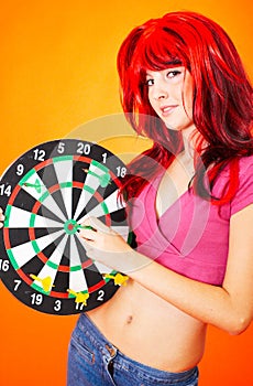 Dartboard Girl