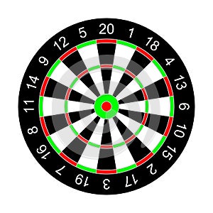 Darts on a white background.