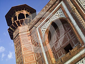 The Darwaza at the Taj Mahal - Agra - India