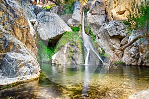 Darwin Falls near Panamint Springs in Death Valley National Park, California