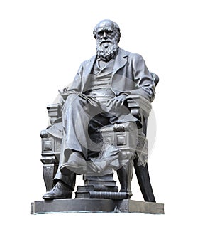 Darwin statue photo