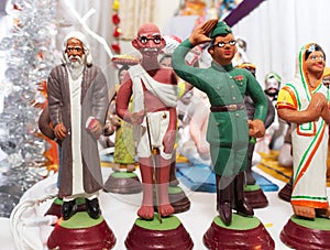 Freedom fighters ceramic toys photo