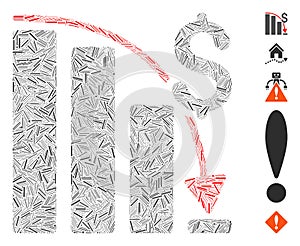 Dash Collage Epic Fail Trend Icon