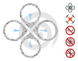 Dash Collage Fly Drone Icon