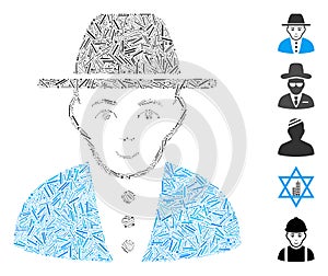 Dash Collage Jew Icon