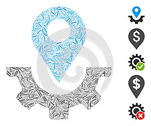 Dash Collage Service Map Marker Icon