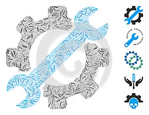 Dash Collage Service Tools Icon