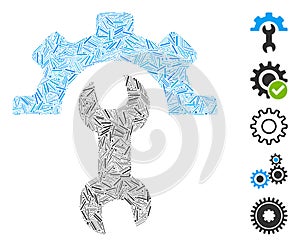 Dash Collage Service Tools Icon