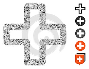 Dash Mosaic Add Icon photo