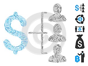 Dash Mosaic Money Recipients Icon photo