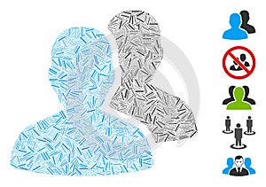 Dash Mosaic User Accounts Icon