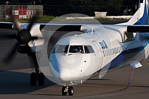 Dash8 At NARITA AIRPORT