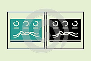 Dashboard icon. icon related to UI elements. suitable for web site, app, user interfaces,element, printable etc. solid icon style