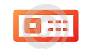 Dashboard Interface Icon, User Panel Analytics Control System Vector Design Generative AI