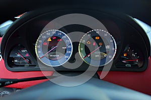 Dashboard speedometer