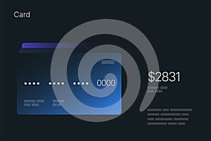 Dashboard UI and UX Kit with data visualization.