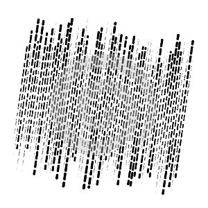 Dashed dynamic lines, stripes pattern. random, irregular intermittent streaks design. interrupt vertical, straight parallel photo