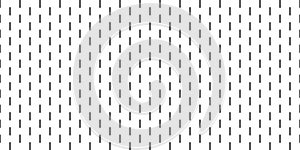 Dashed hatch line seamless pattern. Paper notebook background. Checkered verticalline texture. Stroke notebook seamless