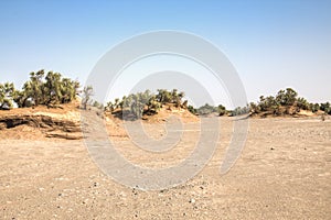 Dasht-e Lut desert near Kerman, Iran