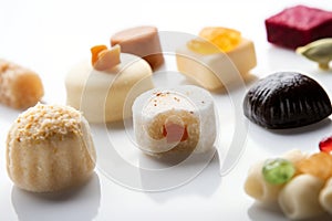 Dasik: Small sweets made with rice flour and various flavorings, AI generative