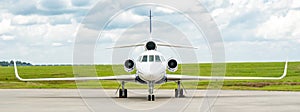 Dassault Falcon 50 Business Jet Panorama