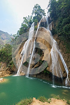 Dat Taw Gyaint Waterfall in Myanmar