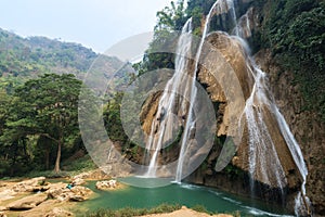 Dat Taw Gyaint Waterfall in Myanmar