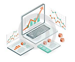 data analysis of business development and earnings