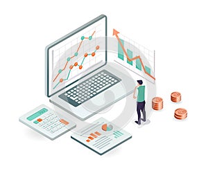 data analysis of business development and earnings