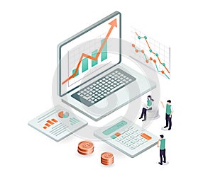 data analysis of business development and earnings