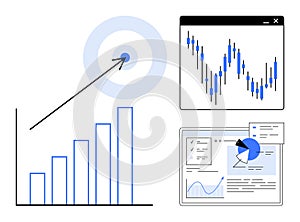 Data Analysis and Business Growth with Charts, Graphs, and Target Metrics