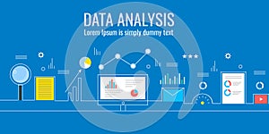 Dáta analýza obchodná politika na dosiahnutie maximálneho ekonomického efektu analytika obchod,. byt dizajn vektor reklamný formát primárne určený pre použitie na webových stránkach 