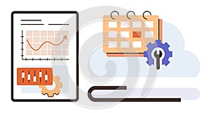 Data Analysis and Calendar Optimization with Tools for Effective Workflow and Productivity Management