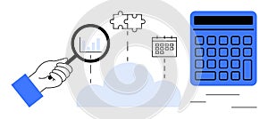 Data Analysis with Cloud Integration, Puzzle Solving, and Financial Planning Tools