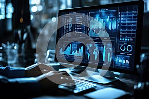 Data Analysis on a Computer Screen
