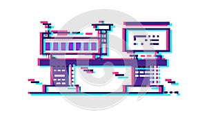 Data Analysis Information Management Digital Dashboard Vector, vector design Generative AI