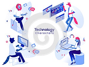 Data analysis and office situations