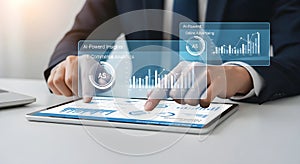 Data Analysis on Tablet with Ai Powered Insights