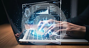 Data Analysis and Technology Concept