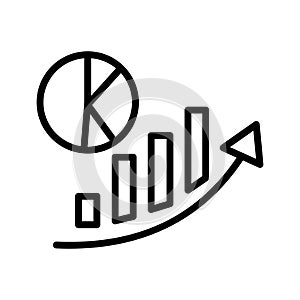 Data analysis Vector icon which can easily modify or edit